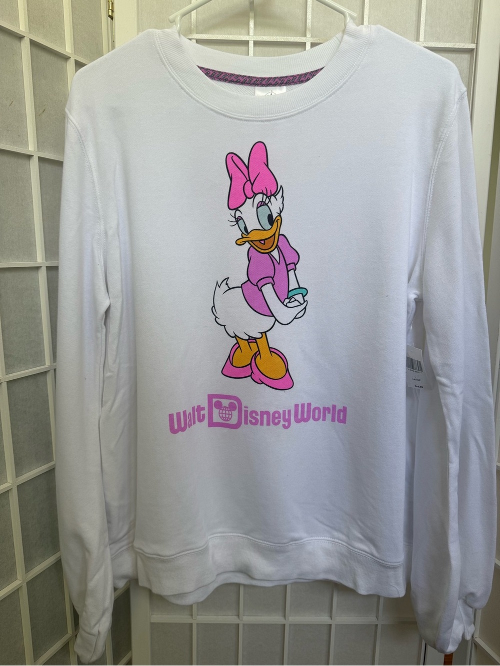 Daisy -Walt Disney World lightweight sweatshirt